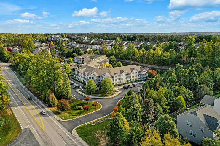 Exterior view of Chesterfield Heights Gracious Retirement Living