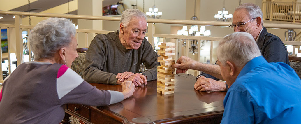 Residents enjoying activities and events at Chesterfield Heights