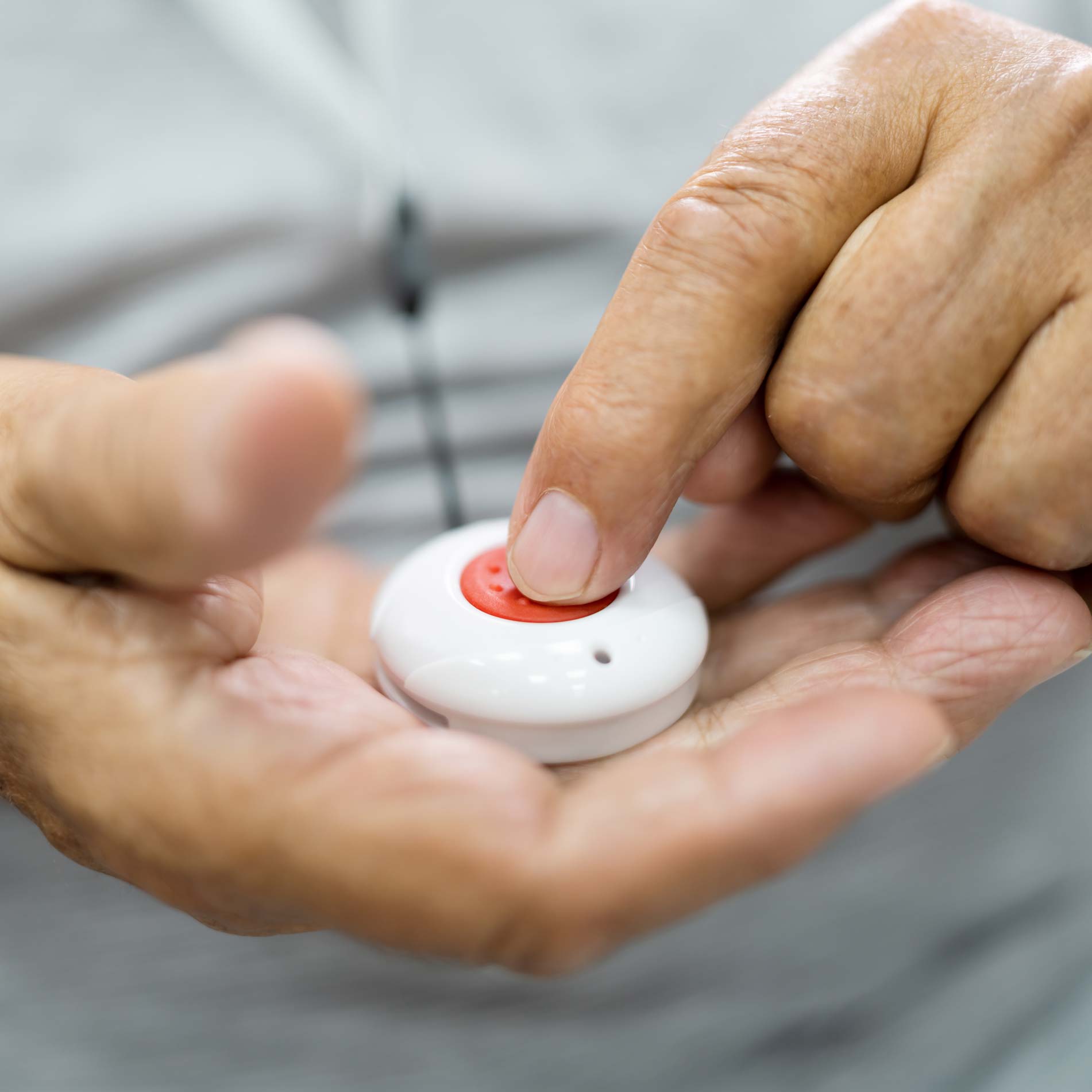 An emergency call button available to Chesterfield Heights residents